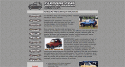 Desktop Screenshot of cartops.com